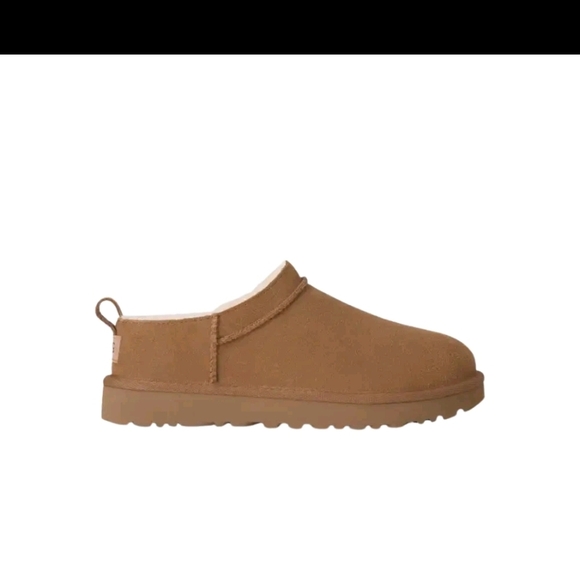 UGG Women's Classic Micro Water - resistant Suede Boots - Chestnut - Picture 7 of 8